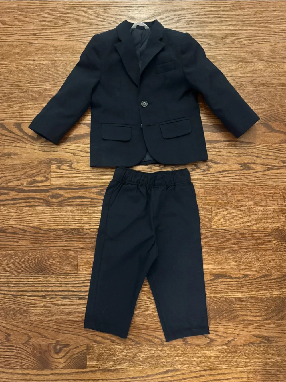 Boys' Suit (Jacket and Navy Dress Pants) - 18 M